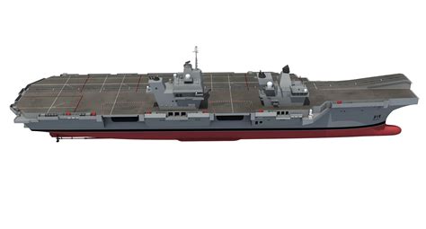 Queen Elizabeth Aircraft Carrier 3D Model – 3D Horse