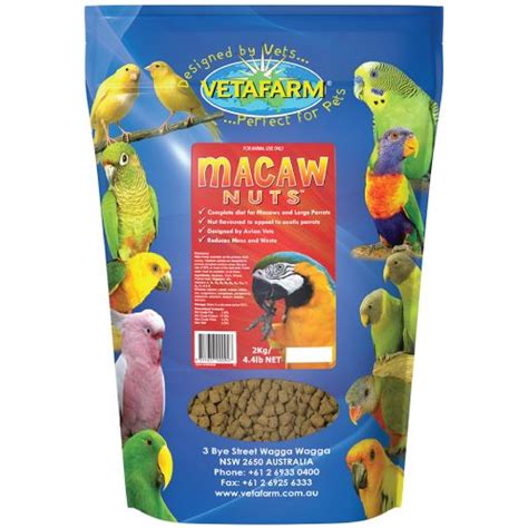 Vetafarm Macaw Nuts 2kg – Wilderness Woodend