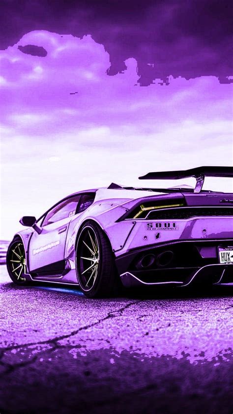 Purple Lamborghini Wallpaper