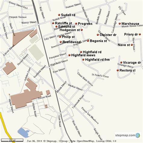 StepMap - HIGHFIELD MAP - Landkarte für World