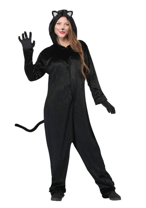 Black Cat Costume for Adults - FOREVER HALLOWEEN