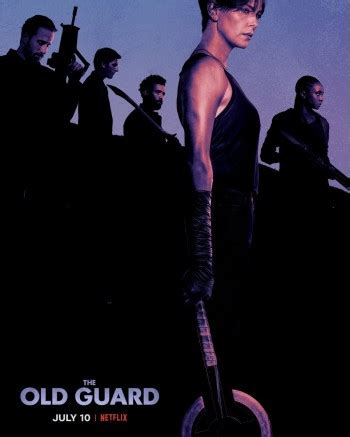 The Old Guard | New Poster Emulates Comic Cover | Comics2Film