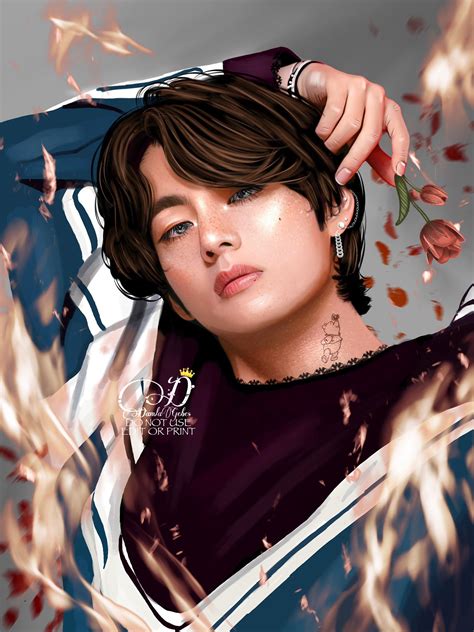 Damla💦⁷ on Twitter: "Taehyung 🔥🌹 #TAEHYUNG #BTSV #BTS #BTS_Dynamite # ...