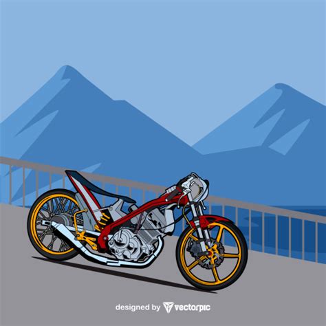 drag bike design