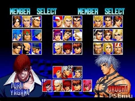 The king of fighters 97 orochi team - lorddollars