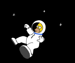 Space Homer - Drawception