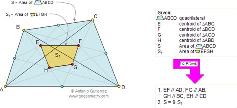 Geometry Problem 98: Quadrilateral, Trapezoid, Area, Centroid ...