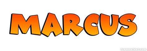 Marcus Logo | Free Name Design Tool from Flaming Text