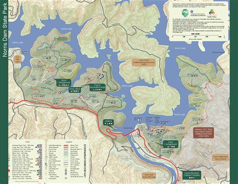 Norris Dam State Park – Norris Area Trail System