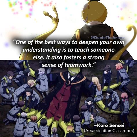 17+ Powerful Assassination Classroom Quotes (Images + Wallpaper) | Assassination classroom ...