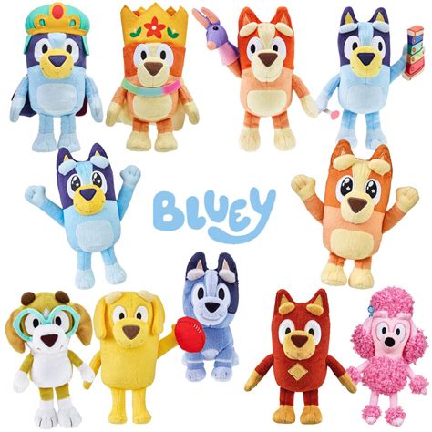 Bluey - 8" Plush Stuffed Animal Toy - Official & Licensed **FREE DELIVERY** | eBay