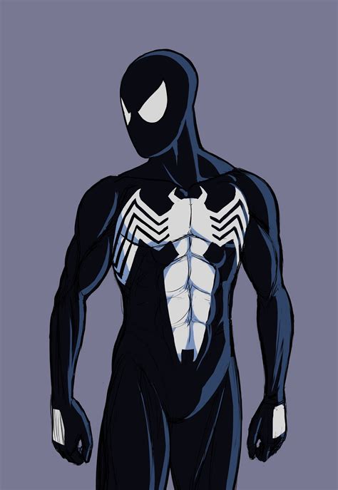 Robin D'Amalric - Spider man Symbiote suit