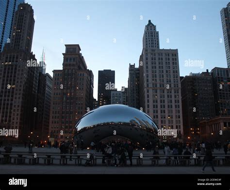 Chicago bean winter hi-res stock photography and images - Alamy