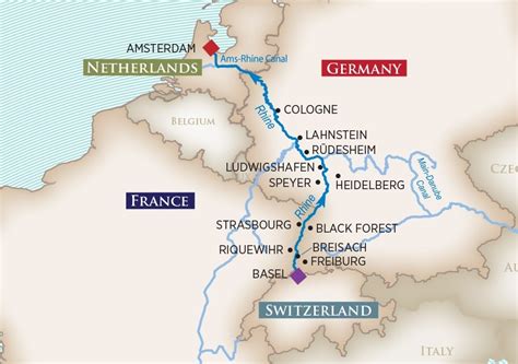 AmaWaterways River Cruises : AmaStella : Enchanting Rhine (Modified ...