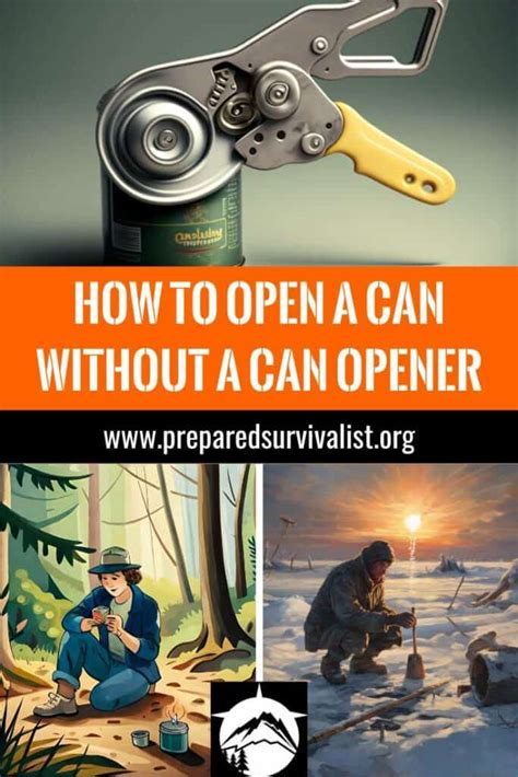 How To Open A Can Without A Can Opener