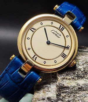 Gold-plated Cartier Watches for Sale in Online Auctions