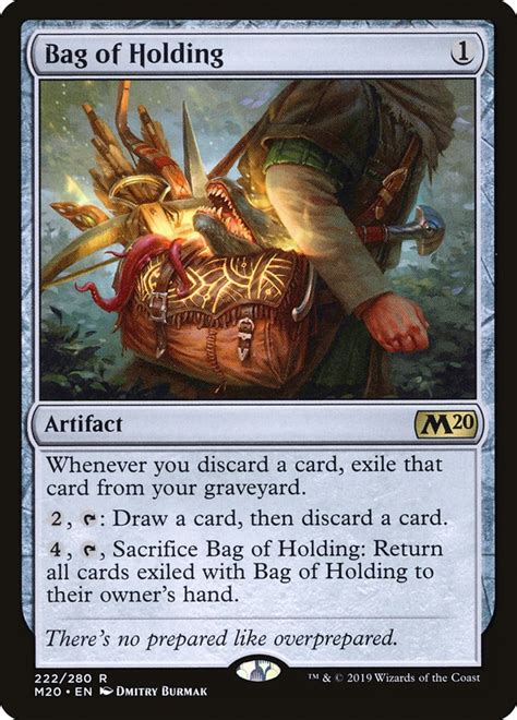 Bag of Holding - Core Set 2020 | Magic: the Gathering | Poromagia