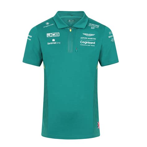 Aston Martin Cognizant F1 2022 Official Team Polo - Men | Fin Shop ...