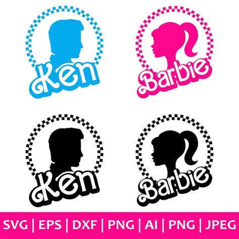 Barb and Ken Svg Doll Svg Barbie Svg Ken Svg Retro Barb - Etsy Israel