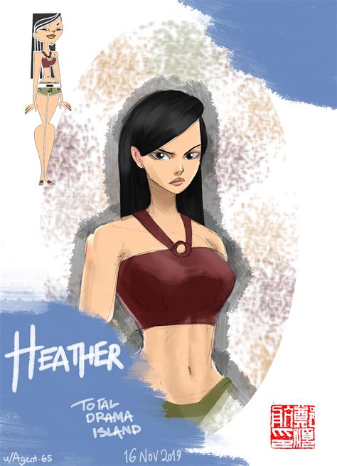 my Heather fanart : r/Totaldrama