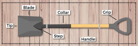 Parts of a Shovel (Diagram and In-Depth Write-Up)