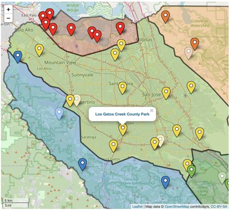 Maps to Guide You — Santa Clara Valley Audubon Society