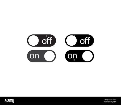 Turn on off button push stop switch icon vector symbol design illustration Stock Vector Image ...