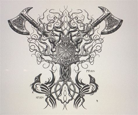 Made a tattoo design :D : r/Norse