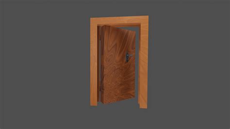 ArtStation - "Door from wood " 3D Model | Resources