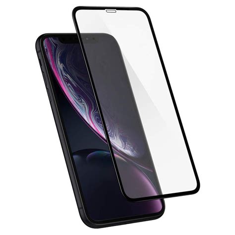 Full Tempered Glass Screen Protector - Apple iPhone Xr (Black)