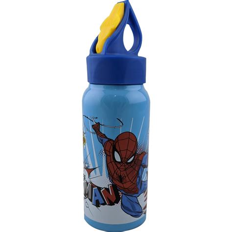 Spiderman Stainless Steel Drink Bottle 473mL | BIG W