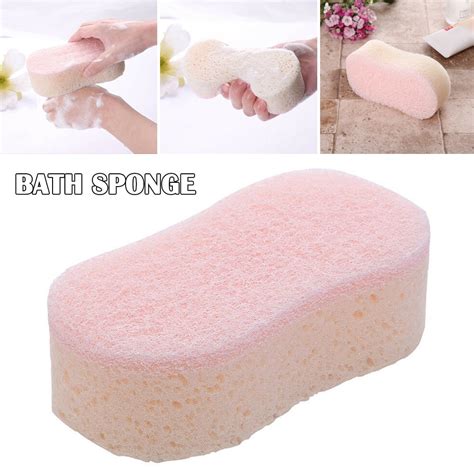 Bath Sponge Soft Shower Wash Sponge Body Scrubbers for Women Bathroom ...