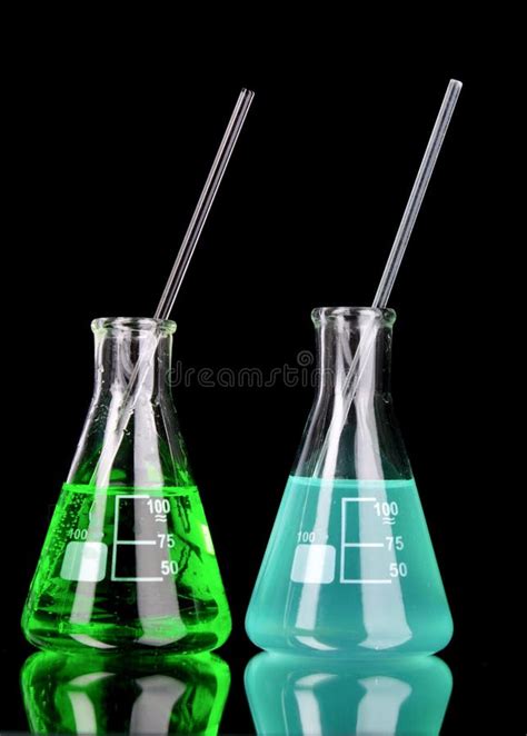 Laboratory glassware stock image. Image of liquid, biology - 19401947