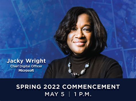 Jacky Wright, Spring 2022 Commencement Speaker: Using Information Technology to Help Others