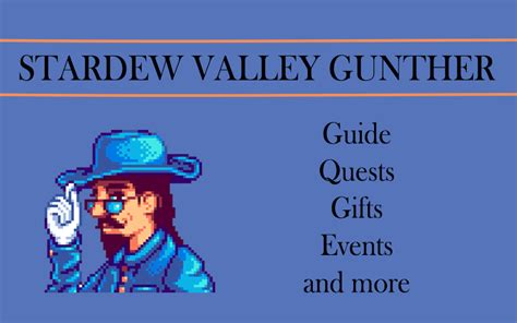 Stardew Valley Gunther guide: quests and more | Stardew valley