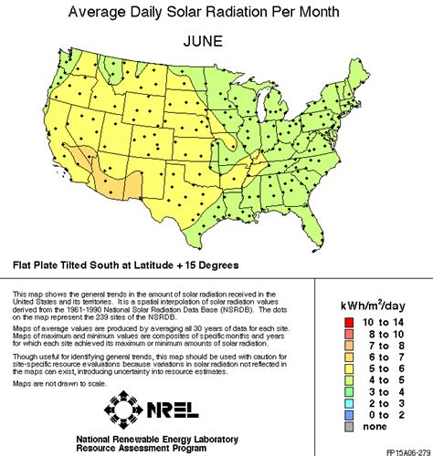 US Solar Insolation Maps | NAZ Solar Electric