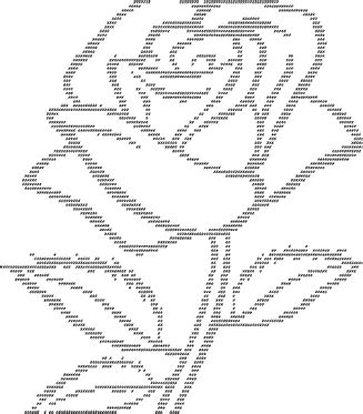 Small Rose ASCII Art Rose, ASCII Rose