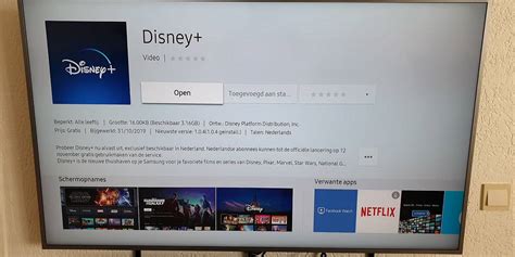 Disney Plus app nu te downloaden voor Samsung smart tv's