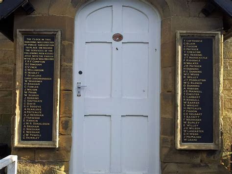 The Yorkshire Regiment, Local War Memorials