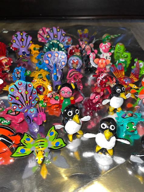 Bobbleheads 20 Piece of Animals Alebrijers Turtles Elephants - Etsy