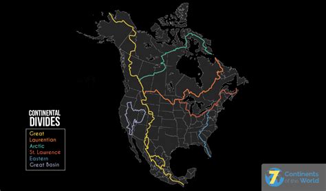 What Is The Continental Divide? | The 7 Continents of the World