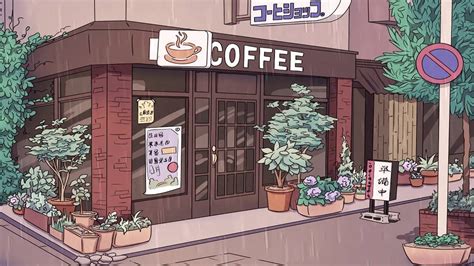 Download Cute Aesthetic Cafe Art Wallpaper | Wallpapers.com