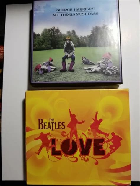 THE BEATLES AND George Harrison Set Two 2 Cd Box Sets $25.00 - PicClick