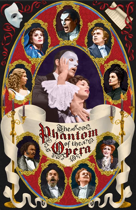 Jocelyn Combe - Phantom of the Opera gift poster