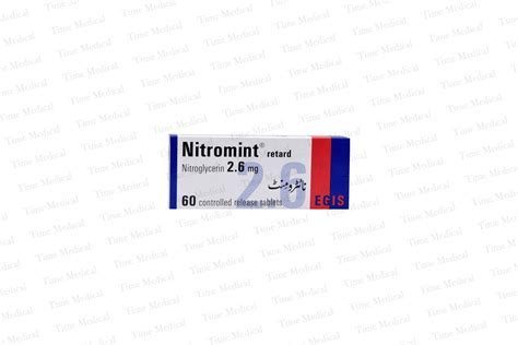 Nitromint Tablet 2.6mg - Time Medical