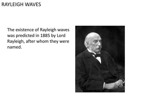 PPT - Earthquake Seismology: Rayleigh waves Love waves Dispersion ...