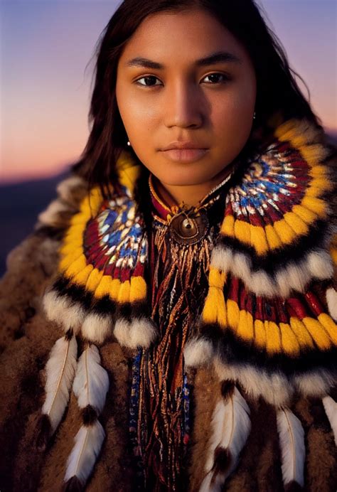 high-quality full body portrait, American Indian young | Midjourney | OpenArt