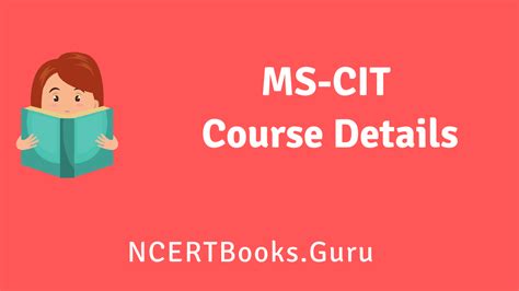 MS-CIT Course Details | Eligibility, Fee, Syllabus, Admission, Job Profiles