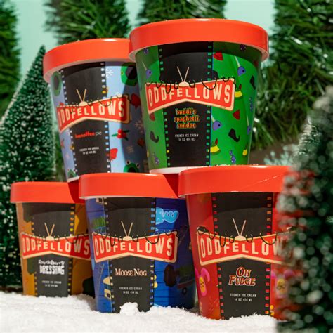 OddFellows Ice Cream Co. launch "Holiday Movie Night" collection inspired by holiday movie foods ...