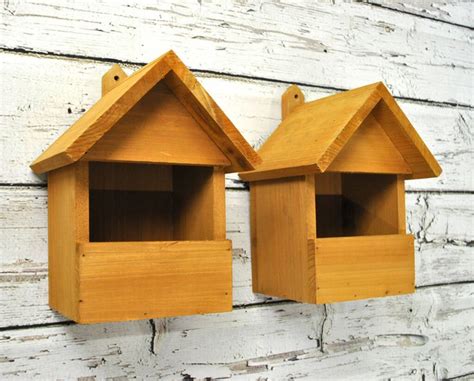 Set Of Two Large Robin Bird Nest Boxes | Bird houses, Nesting boxes ...